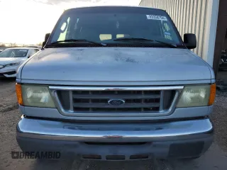 2006 Ford Econoline Passenger XL with VIN 1FBSS31L96HB43377, listed as a Copart auction lot 83358794 with 106,915 mi miles and Salvage Title. Bid and sale history available at carsss.com. Image 5.