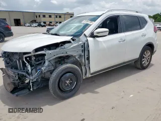 2019 Nissan Rogue SV with VIN KNMAT2MT9KP541747, listed as a Copart auction lot 61383705 with 102,056 mi miles and Salvage title. Bid and sale history available at DreamBid. Image 1.