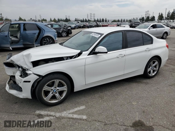 2014 BMW 3 Series 320i with VIN WBA3B1G53ENS80793, listed as a Copart auction lot 53149125 with 98,531 mi miles and Salvage Title. Bid and sale history available at carsss.com. Image 1.