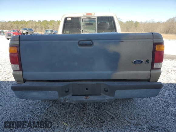 1999 Ford Ranger XL with VIN 1FTYR10V7XPA65522, listed as a Copart auction lot 46995035 with 226,084 mi miles and Salvage Title. Bid and sale history available at carsss.com. Image 6.