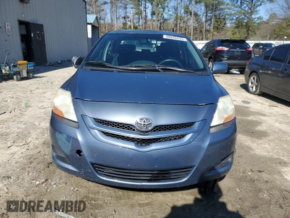 2008 Toyota Yaris with VIN JTDBT903281282145, listed as a Copart auction lot 48846435 with 235,839 mi miles and Salvage Title. Bid and sale history available at carsss.com. Image 5.