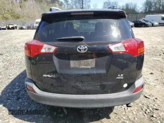 2015 Toyota RAV4 LE with VIN 2T3BFREV8FW326942, listed as a Copart auction lot 51012125 with 185,661 mi miles and Salvage Title. Bid and sale history available at carsss.com. Image 6.