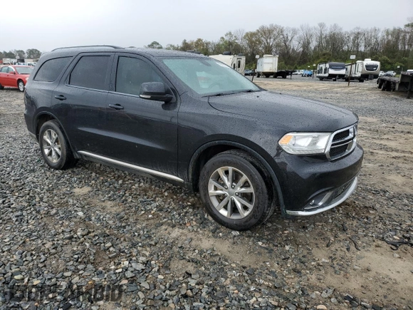 2015 Dodge Durango Limited with VIN 1C4RDHDG5FC781784, listed as a Copart auction lot 49993055 with 188,215 mi miles and Salvage Title. Bid and sale history available at carsss.com. Image 4.
