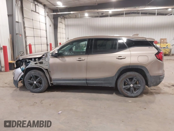 2018 GMC Terrain SLE with VIN 3GKALTEV0JL358807, listed as a IAAI auction lot 41455770 with 72,472 mi miles. Bid and sale history available at carsss.com. Image 14.