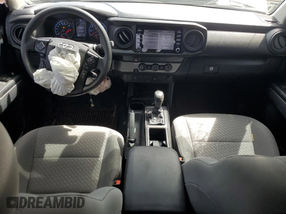 2021 Toyota Tacoma SR z VIN 3TYRX5GN0MT006678, wystawiony jako Copart lot #88664385 z przebiegiem 7 115 mil mil oraz Nie do naprawy • Non repairable. Historia ofert i sprzedaży dostępna na DreamBid. Obrazek 8.