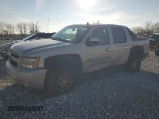 2008 Chevrolet Avalanche LTZ with VIN 3GNFK12348G173486, listed as a Copart auction lot 78384554 with 162,277 mi miles and Salvage Title. Bid and sale history available at DreamBid. Image 1.