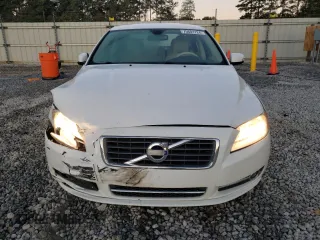 2010 Volvo S80 I6 with VIN YV1982AS5A1116957, listed as a Copart auction lot 75601724 with 118,129 mi miles and Salvage Title. Bid and sale history available at carsss.com. Image 5.