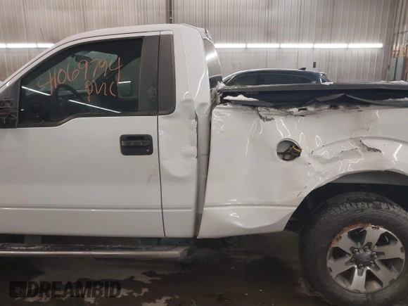 2013 Ford F-150 XL with VIN 1FTMF1EF4DFD41360, listed as a IAAI auction lot 41069794 with 159,097 mi miles and . Bid and sale history available at DreamBid. Image 14.