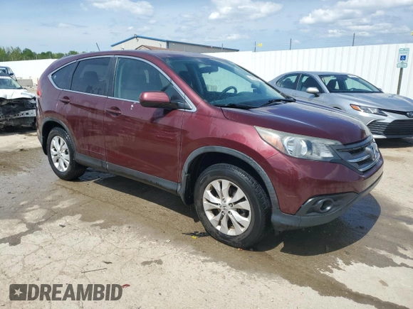 2013 Honda CR-V EX with VIN 5J6RM4H58DL076311, listed as a Copart auction lot 52359475 with 136,221 mi miles and Salvage Title. Bid and sale history available at DreamBid. Image 4.