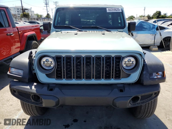 2023 Jeep Wrangler Sport S with VIN 1C4HJXDG5PW623797, listed as a Copart auction lot 66359625 with 16,518 mi miles and Salvage title. Bid and sale history available at DreamBid. Image 5.