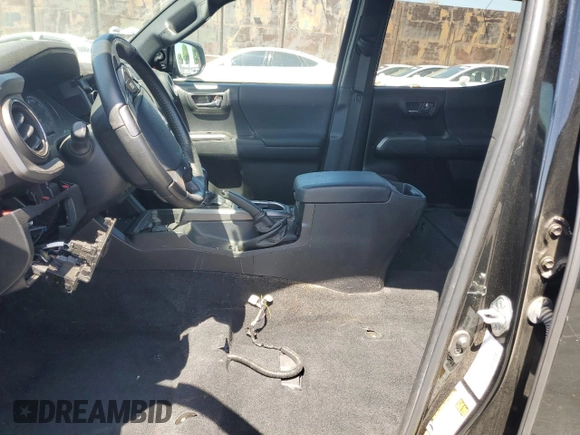 2022 Toyota Tacoma SR5 with VIN 3TMBZ5DN6NM034630, listed as a Copart auction lot 56248145 with 43,309 mi miles and Salvage title. Bid and sale history available at DreamBid. Image 7.