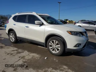 2016 Nissan Rogue SL with VIN 5N1AT2MV7GC779415, listed as a Copart auction lot 46670935 with 177,210 mi miles and Salvage Title. Bid and sale history available at DreamBid. Image 4.