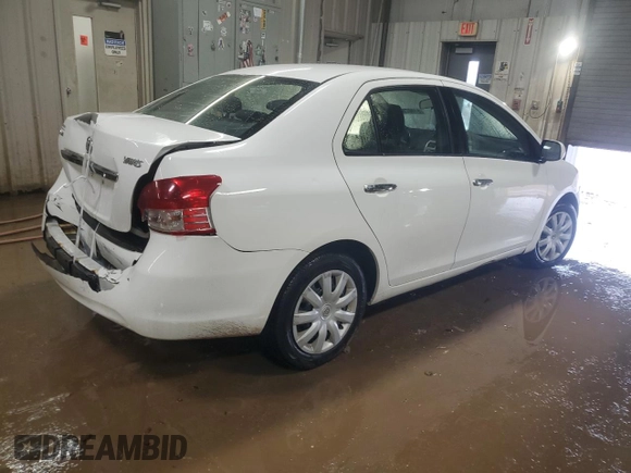 2007 Toyota Yaris with VIN JTDBT923971139317, listed as a Copart auction lot 51107165 with 98,591 mi miles and Salvage Title. Bid and sale history available at carsss.com. Image 3.