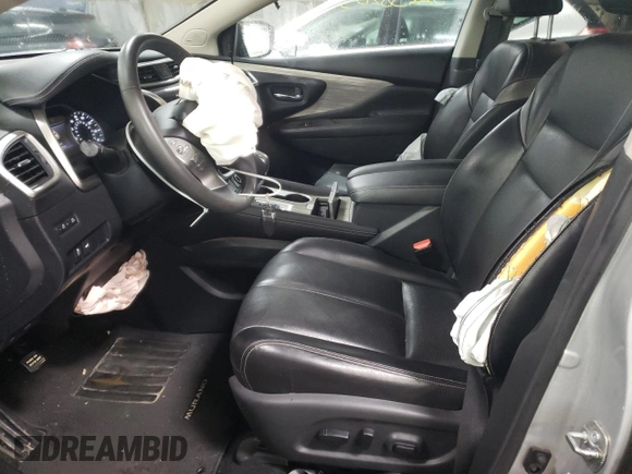 2017 Nissan Murano SL with VIN 5N1AZ2MH9HN174536, listed as a Copart auction lot 52238205 with 39,670 mi miles and Salvage Title. Bid and sale history available at carsss.com. Image 7.