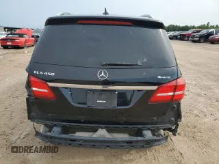 2017 Mercedes-Benz GLS 450 with VIN 4JGDF6EE6HA927321, listed as a Copart auction lot 54985944 with 114,078 mi miles and Salvage Title. Bid and sale history available at DreamBid. Image 6.