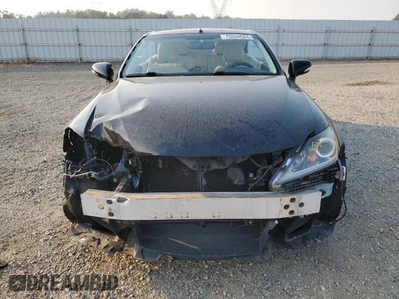 2014 Lexus IS 250 C z VIN JTHFF2C23E2529986, wystawiony jako Copart lot #75934524 z przebiegiem 66 574 mil mil oraz Szkoda całkowita • Salvage title. Historia ofert i sprzedaży dostępna na DreamBid. Obrazek 5.