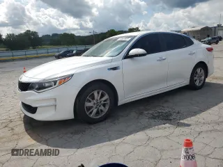 2016 Kia Optima LX with VIN KNAGT4L38G5077275, listed as a Copart auction lot 64807925 with 182,777 mi miles and Clean title. Bid and sale history available at DreamBid. Image 1.