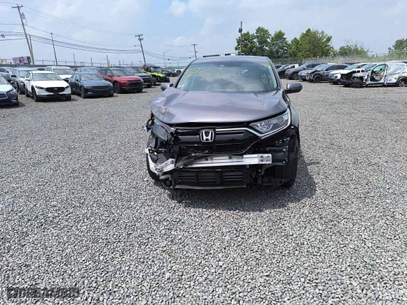 2022 Honda CR-V EX-L with VIN 2HKRW2H84NH660130, listed as a Copart auction lot 53489165 with 18,536 mi miles and Salvage Title. Bid and sale history available at carsss.com. Image 5.