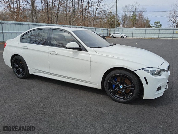 2016 BMW 3 Series 328i xDrive with VIN WBA8E3G50GNU03445, listed as a Copart auction lot 47738985 with 104,245 mi miles and Clean Title. Bid and sale history available at carsss.com. Image 4.