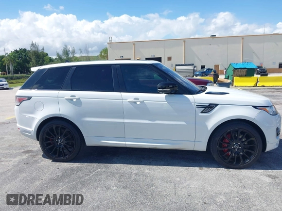 2016 Land Rover Range Rover Sport Autobiography z VIN SALWV2EF1GA109794, wystawiony jako IAAI lot #42710662 z przebiegiem 74 342 mil mil oraz . Historia ofert i sprzedaży dostępna na DreamBid. Obrazek 13.