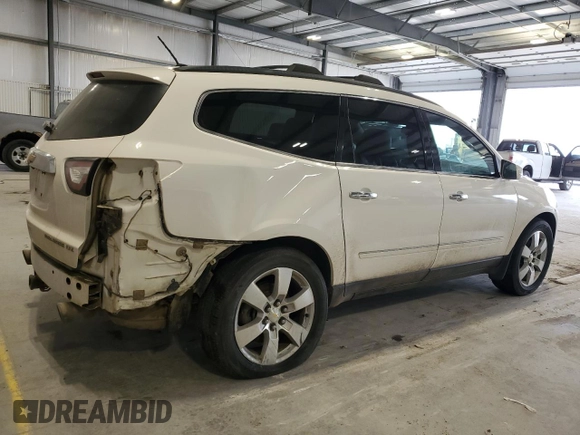 2015 Chevrolet Traverse LTZ with VIN 1GNKVJKD5FJ237352, listed as a Copart auction lot 51510075 with 153,028 mi miles and Salvage Title. Bid and sale history available at DreamBid. Image 3.