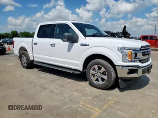 2018 Ford F-150 XL with VIN 1FTEW1CP6JKF21152, listed as a Copart auction lot 65163865 with 66,371 mi miles and Salvage title. Bid and sale history available at DreamBid. Image 4.