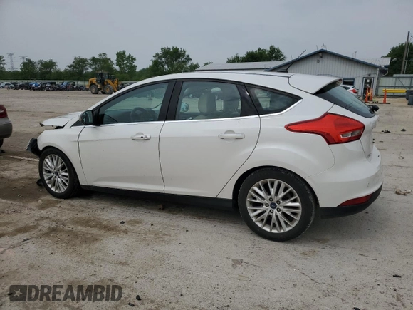2016 Ford Focus Titanium z VIN 1FADP3N23GL345904, wystawiony jako Copart lot #60139525 z przebiegiem 97 572 mil mil oraz Szkoda całkowita • Salvage title. Historia ofert i sprzedaży dostępna na DreamBid. Obrazek 2.