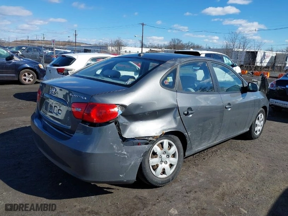 2008 Hyundai Elantra GLS with VIN KMHDU46D38U479053, listed as a IAAI auction lot 41599985 with 147,592 mi miles. Bid and sale history available at carsss.com. Image 6.