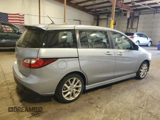 2012 Mazda 5 Touring with VIN JM1CW2CL0C0105090, listed as a Copart auction lot 74963864 with 88,759 mi miles and Salvage Title. Bid and sale history available at DreamBid. Image 3.