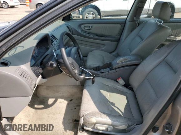 2002 Nissan Maxima GLE z VIN JN1DA31A62T000726, wystawiony jako Copart lot #71235864 z przebiegiem 219 647 mil mil oraz Szkoda całkowita • Salvage title. Historia ofert i sprzedaży dostępna na DreamBid. Obrazek 7.