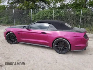 2015 Ford Mustang GT Premium с VIN 1FATP8FF9F5383926, выставлен на аукционе Copart как лот 55837425 с пробегом 95 252 миль миль и Списание • Salvage title. История ставок и продаж доступна на DreamBid. Изображение 2.