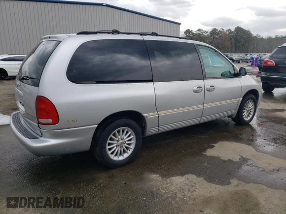 1999 Chrysler Town & Country LXi with VIN 1C4GP54L0XB884595, listed as a Copart auction lot 49307455 with 174,035 mi miles and Salvage Title. Bid and sale history available at carsss.com. Image 3.