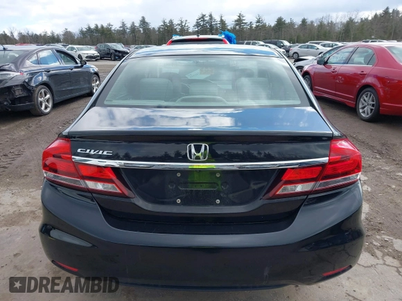 2014 Honda Civic LX with VIN 2HGFB2F53EH540188, listed as a IAAI auction lot 41741533 with 101,467 mi miles. Bid and sale history available at carsss.com. Image 16.