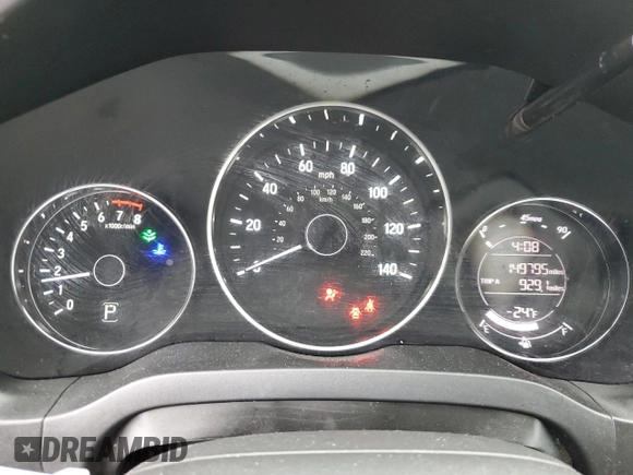 2016 Honda HR-V EX with VIN 3CZRU6H5XGM750716, listed as a Copart auction lot 50084955 with 149,795 mi miles and Salvage Title. Bid and sale history available at DreamBid. Image 9.