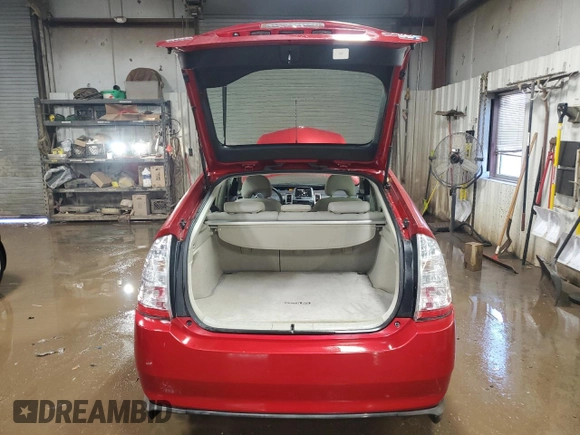 2008 Toyota Prius with VIN JTDKB20U587733634, listed as a Copart auction lot 46530875 with 132,980 mi miles and Salvage Title. Bid and sale history available at DreamBid. Image 6.