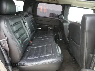 2005 Hummer H2 SUV with VIN 5GRGN23U45H107876, listed as a Copart auction lot 41707595 with 186,646 mi miles and Salvage Title. Bid and sale history available at carsss.com. Image 11.
