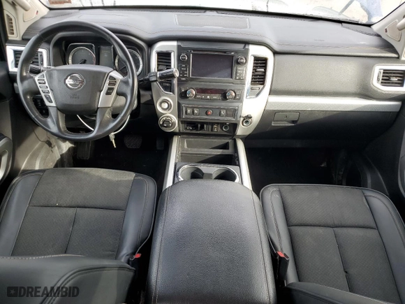 2017 Nissan Titan XD PRO-4X with VIN 1N6BA1F41HN567531, listed as a Copart auction lot 72682124 with 140,134 mi miles and Salvage Title. Bid and sale history available at carsss.com. Image 8.