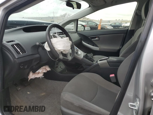 2012 Toyota Prius One with VIN JTDKN3DU6C5444631, listed as a Copart auction lot 52697135 with 179,445 mi miles and Salvage Title. Bid and sale history available at carsss.com. Image 7.