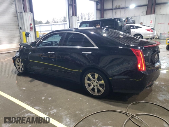 2015 Cadillac ATS Sedan Luxury RWD with VIN 1G6AB5RX7F0143177, listed as a Copart auction lot 51540375 with 159,217 mi miles and Salvage Title. Bid and sale history available at carsss.com. Image 2.