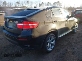 2014 BMW X6 xDrive35i with VIN 5UXFG2C52E0C45044, listed as a IAAI auction lot 41711013 with 120,840 mi miles. Bid and sale history available at carsss.com. Image 4.