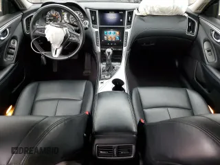 2020 Infiniti Q50 3.0t LUXE with VIN JN1EV7AR8LM256092, listed as a Copart auction lot 50659305 with 96,947 mi miles and Salvage Title. Bid and sale history available at carsss.com. Image 8.
