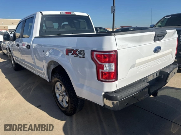 2018 Ford F-150 XL with VIN 1FTFW1E55JKE25772, listed as a IAAI auction lot 42882671 with 132,909 mi miles and . Bid and sale history available at DreamBid. Image 3.