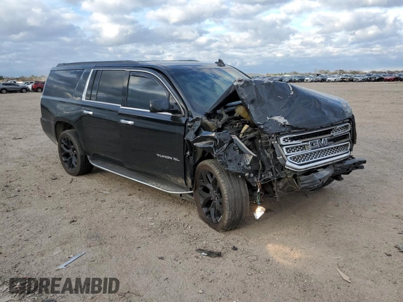 2019 GMC Yukon XL SLT with VIN 1GKS1GKC5KR327079, listed as a Copart auction lot 66189284 with 115,038 mi miles and Salvage Title. Bid and sale history available at carsss.com. Image 4.