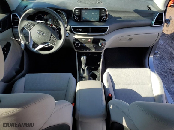 2019 Hyundai Tucson Value with VIN KM8J33A4XKU956382, listed as a Copart auction lot 42863185 with 68,364 mi miles and Salvage Title. Bid and sale history available at carsss.com. Image 8.