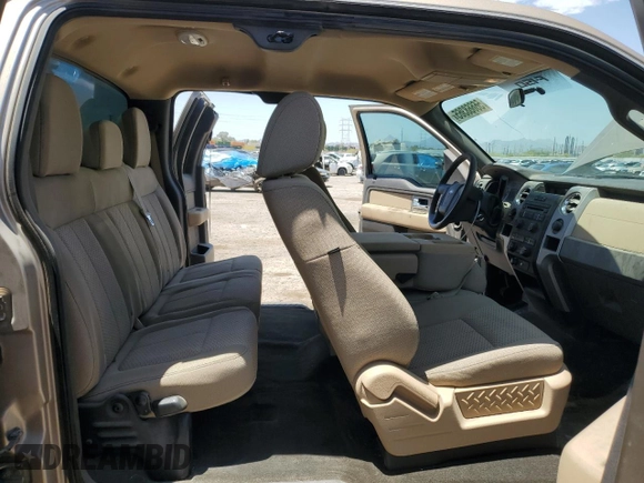 2011 Ford F-150 XL with VIN 1FTEX1CMXBKE18319, listed as a Copart auction lot 56668365 with 111,598 mi miles and Salvage title. Bid and sale history available at DreamBid. Image 10.