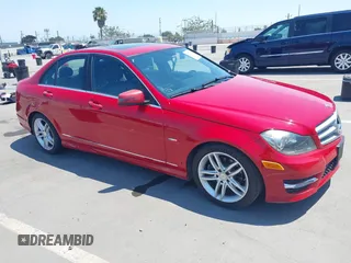 2012 Mercedes-Benz C 250 Sport with VIN WDDGF4HB1CR222336, listed as a IAAI auction lot 42749042 with 100,281 mi miles and . Bid and sale history available at DreamBid. Image 1.