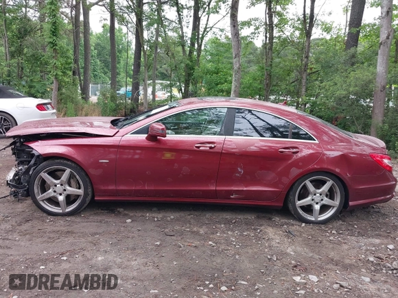 2012 Mercedes-Benz CLS 550 with VIN WDDLJ7DB5CA039671, listed as a IAAI auction lot 42437276 with 142,796 mi miles and . Bid and sale history available at DreamBid. Image 15.