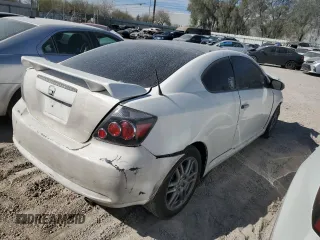 2010 Scion tC with VIN JTKDE3B73A0318249, listed as a Copart auction lot 43237845 with 0 mi miles and Salvage Title. Bid and sale history available at carsss.com. Image 3.