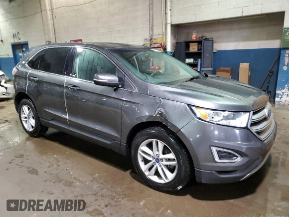 2017 Ford Edge SEL with VIN 2FMPK3J95HBC10431, listed as a Copart auction lot 51107355 with 107,767 mi miles and Clean Title. Bid and sale history available at carsss.com. Image 4.