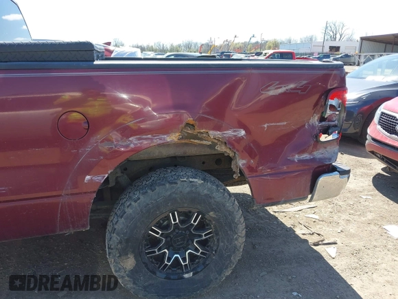 2006 Ford F-150 STX with VIN 1FTRX14W96FB37743, listed as a IAAI auction lot 41995762 with 141,126 mi miles. Bid and sale history available at carsss.com. Image 12.